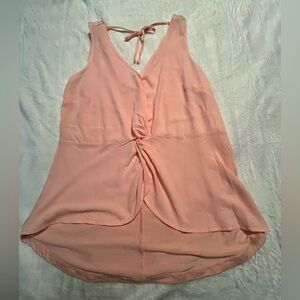 Maurices Peach Sleeveless Blouse